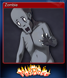Series 1 - Card 4 of 5 - Zombie