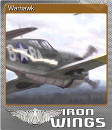 Series 1 - Card 4 of 10 - Warhawk
