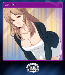 Series 1 - Card 1 of 6 - Umeko