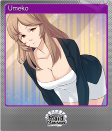 Series 1 - Card 1 of 6 - Umeko