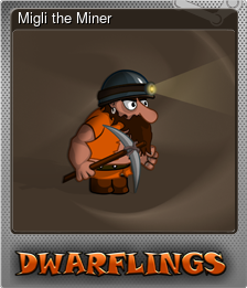 Series 1 - Card 1 of 5 - Migli the Miner
