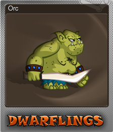 Series 1 - Card 4 of 5 - Orc