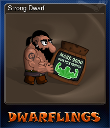 Series 1 - Card 3 of 5 - Strong Dwarf