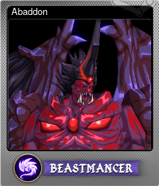 Series 1 - Card 1 of 10 - Abaddon