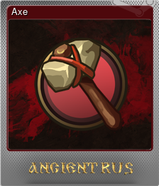 Series 1 - Card 2 of 5 - Axe