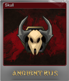 Series 1 - Card 1 of 5 - Skull