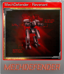Series 1 - Card 2 of 5 - MechDefender - Revenant