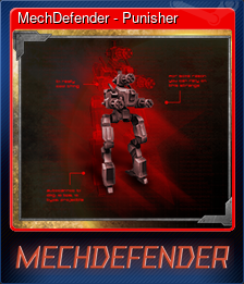 Series 1 - Card 4 of 5 - MechDefender - Punisher