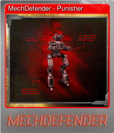 Series 1 - Card 4 of 5 - MechDefender - Punisher