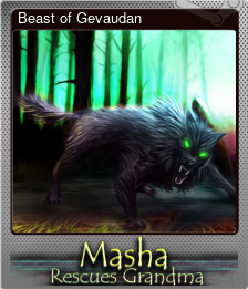 Series 1 - Card 5 of 5 - Beast of Gevaudan