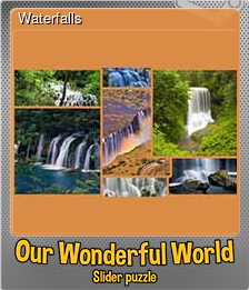 Series 1 - Card 6 of 6 - Waterfalls