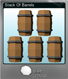 Series 1 - Card 2 of 5 - Stack Of Barrels
