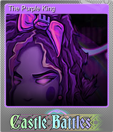 Series 1 - Card 8 of 14 - The Purple King