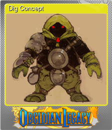 Series 1 - Card 4 of 6 - Dig Concept