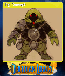 Series 1 - Card 4 of 6 - Dig Concept