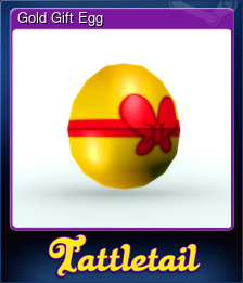 Series 1 - Card 5 of 6 - Gold Gift Egg