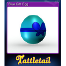 Blue Gift Egg
