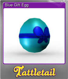 Series 1 - Card 3 of 6 - Blue Gift Egg