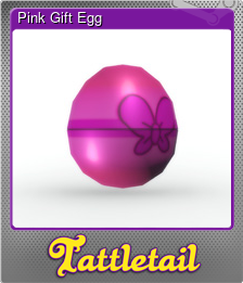 Series 1 - Card 4 of 6 - Pink Gift Egg