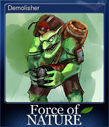 Series 1 - Card 2 of 6 - Demolisher