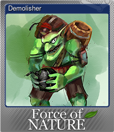 Series 1 - Card 2 of 6 - Demolisher