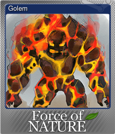 Series 1 - Card 5 of 6 - Golem