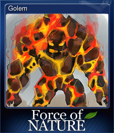 Series 1 - Card 5 of 6 - Golem