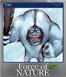 Series 1 - Card 4 of 6 - Yeti