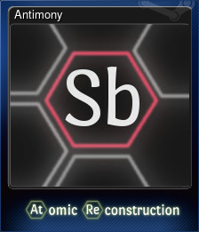 Series 1 - Card 1 of 5 - Antimony