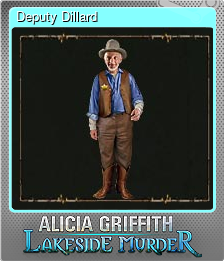 Series 1 - Card 3 of 6 - Deputy Dillard