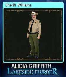 Series 1 - Card 4 of 6 - Sheriff Williams
