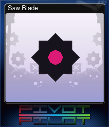 Series 1 - Card 1 of 5 - Saw Blade