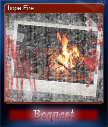Series 1 - Card 5 of 7 - hope Fire