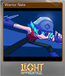 Series 1 - Card 1 of 7 - Warrior Nate