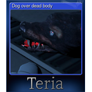 Dog over dead body