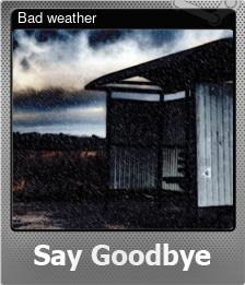 Series 1 - Card 1 of 5 - Bad weather