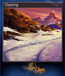 Series 1 - Card 4 of 7 - Clearing