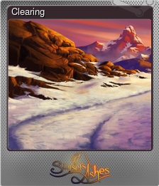Series 1 - Card 4 of 7 - Clearing