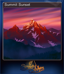 Series 1 - Card 5 of 7 - Summit Sunset