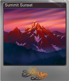 Series 1 - Card 5 of 7 - Summit Sunset