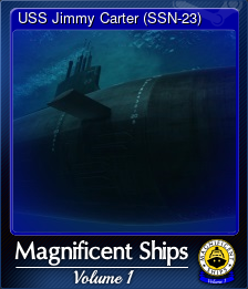 Series 1 - Card 4 of 6 - USS Jimmy Carter (SSN-23)
