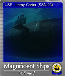 Series 1 - Card 4 of 6 - USS Jimmy Carter (SSN-23)