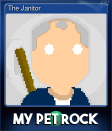 Series 1 - Card 8 of 9 - The Janitor