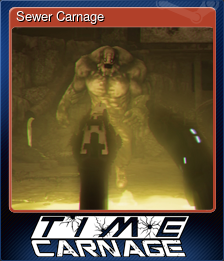 Series 1 - Card 2 of 9 - Sewer Carnage