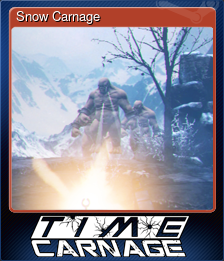 Series 1 - Card 1 of 9 - Snow Carnage