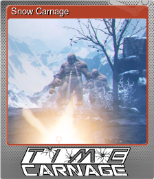 Series 1 - Card 1 of 9 - Snow Carnage