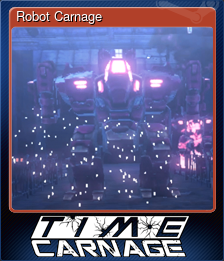 Series 1 - Card 7 of 9 - Robot Carnage