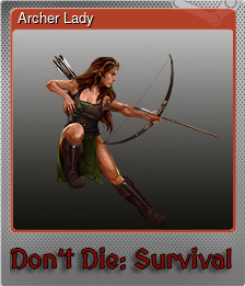 Series 1 - Card 2 of 5 - Archer Lady