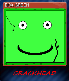 Series 1 - Card 3 of 5 - BOX GREEN