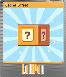 Series 1 - Card 7 of 10 - Secret Sweet